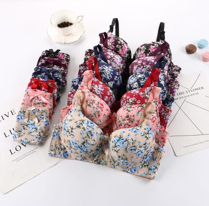 Women's fancy & Soft Matriyal Sexy Bra & Panty Set (Pack of 6)