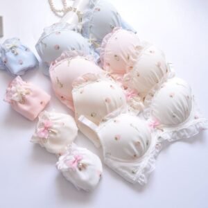 Women's fancy & Soft Matriyal Sexy Bra & Panty Set (Pack of 4)