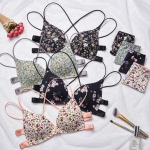 Women's fancy & Soft Matriyal Sexy Bra & Panty Set (Pack of 4)