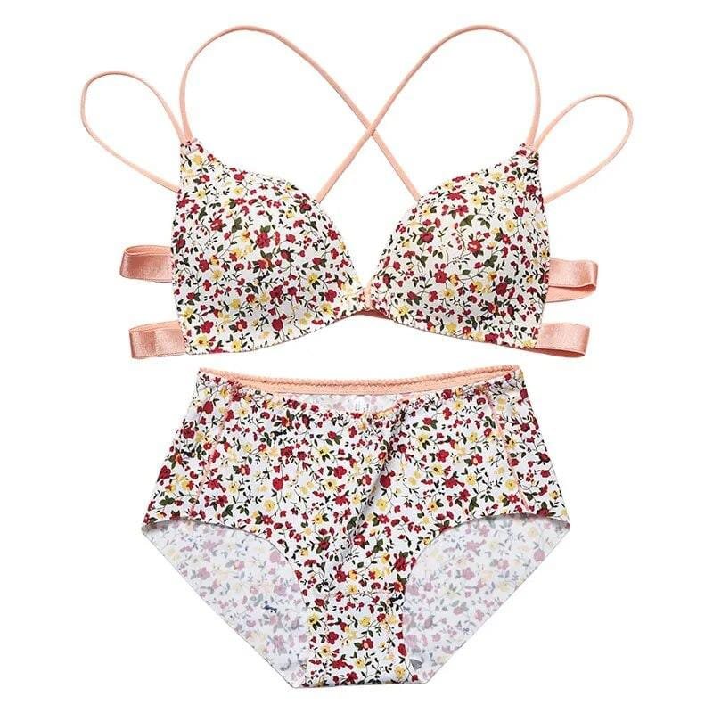 Women's fancy & Soft Matriyal Sexy Bra & Panty Set (Pack of 4) - Image 3