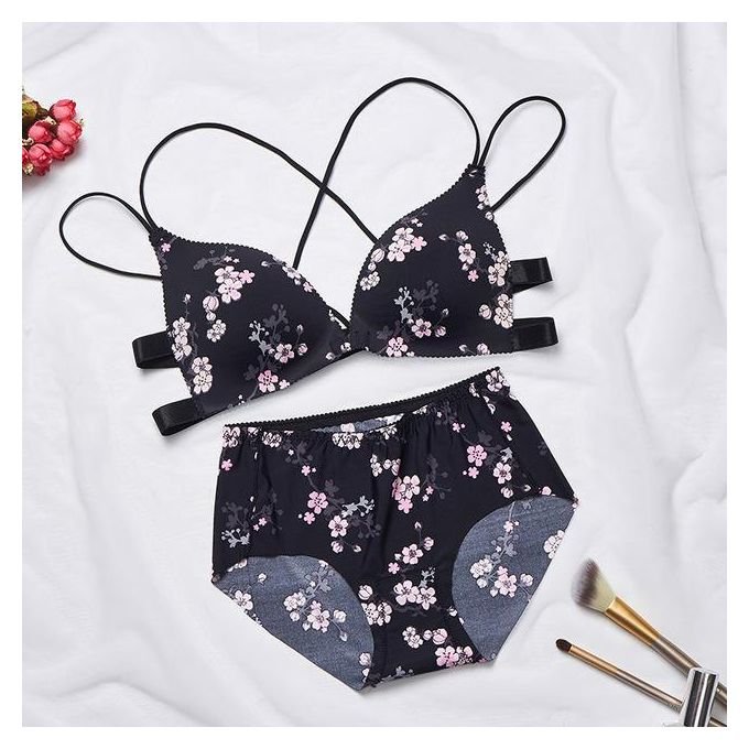 Women's fancy & Soft Matriyal Sexy Bra & Panty Set (Pack of 4) - Image 6