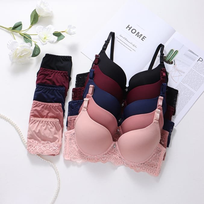 Women's fancy & Soft Matriyal Sexy Bra & Panty Set (Pack of 5) - Image 2