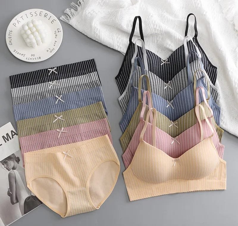 Women's fancy & Soft Matriyal Sexy Bra & Panty Set (Pack of 6) - Image 2