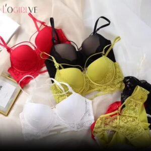 Women's fancy & Soft Matriyal Sexy Bra & Panty Set (Pack of 4)