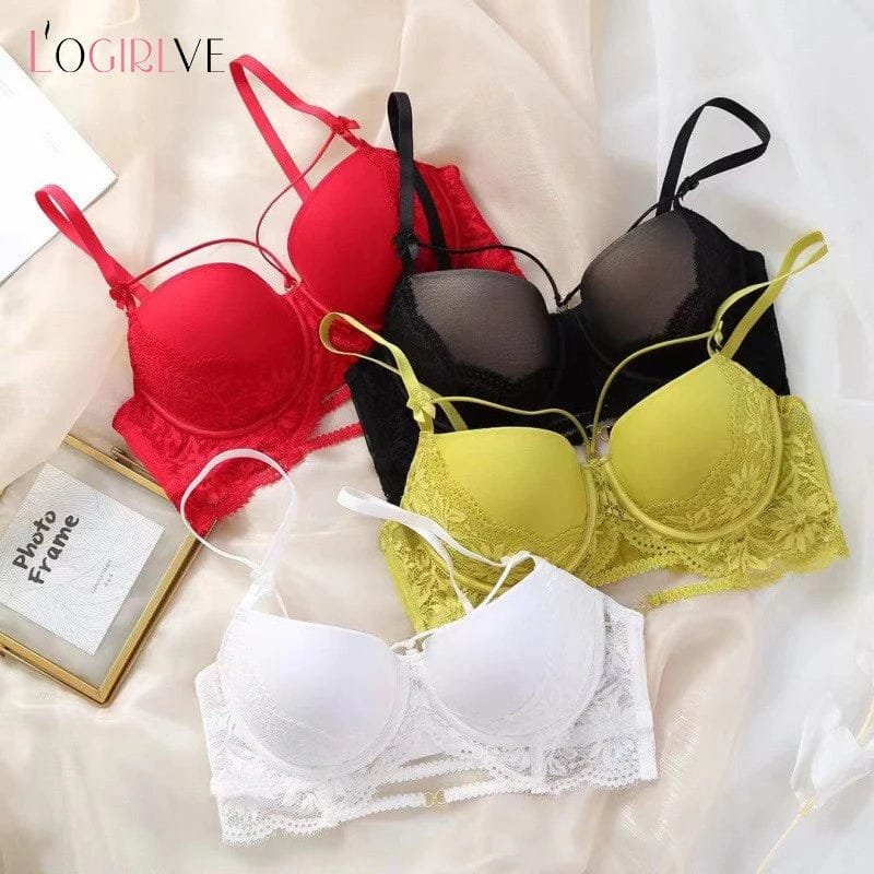 Women's fancy & Soft Matriyal Sexy Bra & Panty Set (Pack of 4) - Image 2