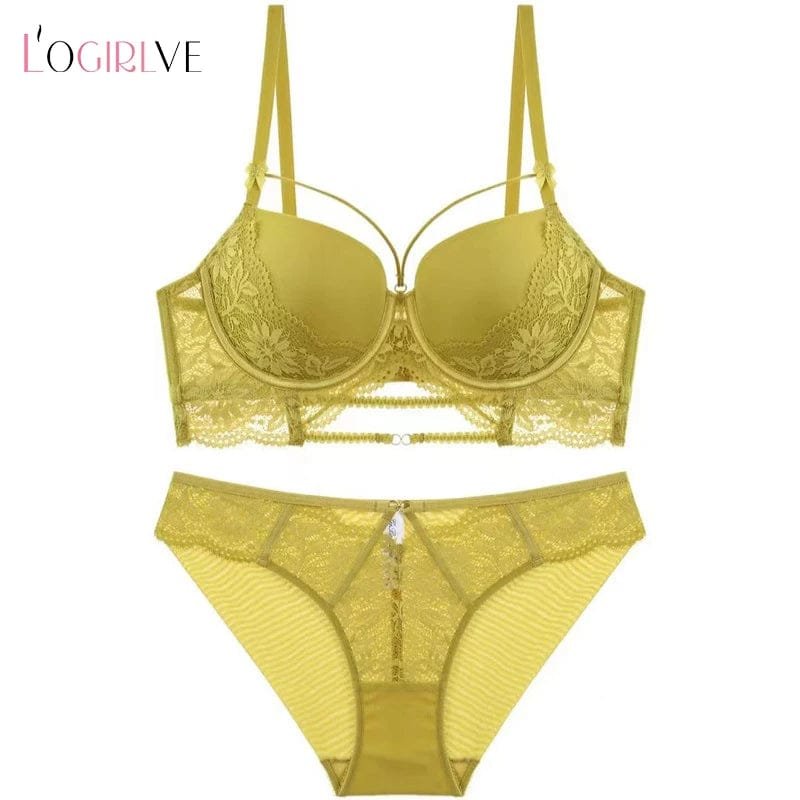 Women's fancy & Soft Matriyal Sexy Bra & Panty Set (Pack of 4) - Image 3