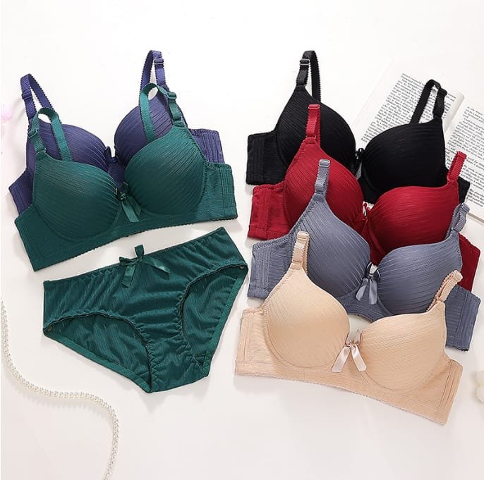 Women's fancy & Soft Matriyal Sexy Bra & Panty Set (Pack of 6) - Image 2