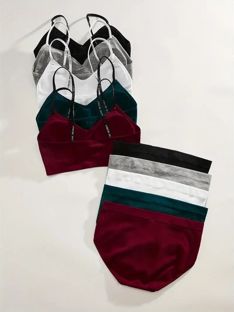 Women's fancy & Soft Matriyal Sexy Bra & Panty Set (Pack of 5) - Image 3