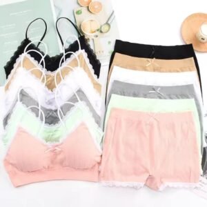 Women's fancy & Soft Matriyal Sexy Bra & Panty Set (Pack of 6)